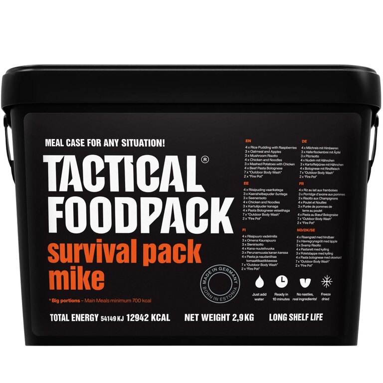 Zestaw przetrwania Survival Pack Mike Tactical Foodpack®