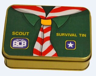 Zestaw ratunkowy BCB® Scout Survival Tin